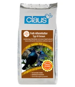 Claus Wildvogelfutter & Snacks - Weichfutter Braun, 500g