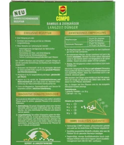 Compo Spezialdünger - Bambus & Ziergräser Langzeit-Dünger, 850 g
