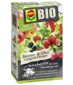 Compo BIO Beeren- & Obst Langzeit-Dünger mit Schafwolle Outlet