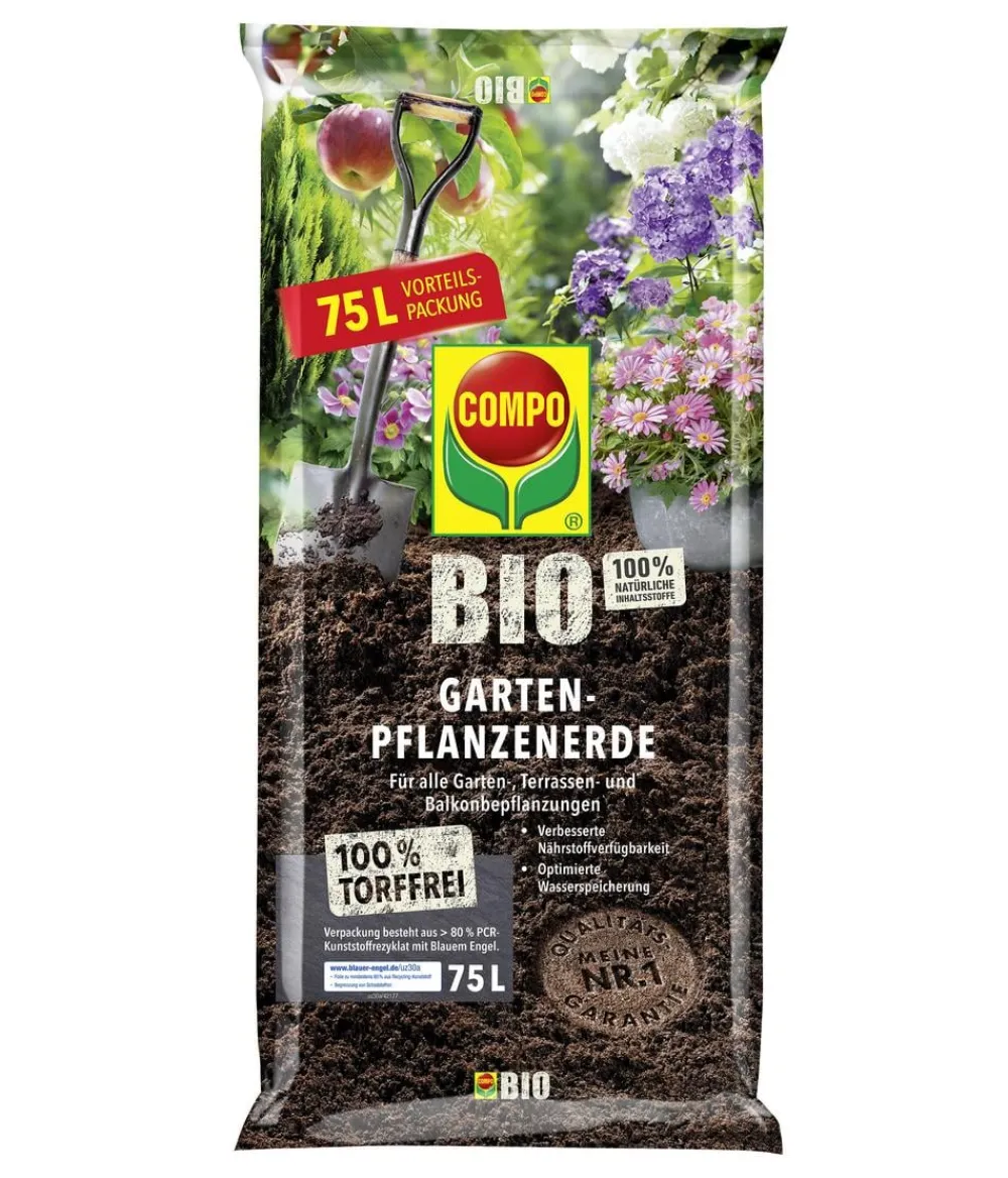 Compo BIO Gartenpflanzerde, 75 l Outlet
