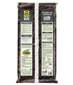 Compo Spezialerde - BIO Hochbeet- und Gemüseerde, torffrei, 50 l