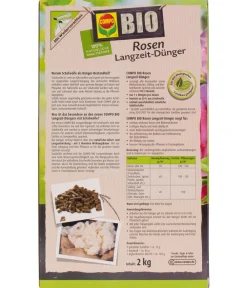 Compo BIO Rosen Langzeit-Dünger mit Schafwolle Outlet
