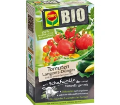 Compo Obst- & Gemüsedünger|Spezialdünger > BIO Tomaten Langzeit-Dünger mit Schafwolle, 750 g