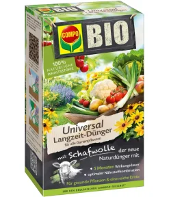 Compo Universaldünger|Blumendünger > BIO Universal Langzeit-Dünger mit Schafwolle, 2 kg