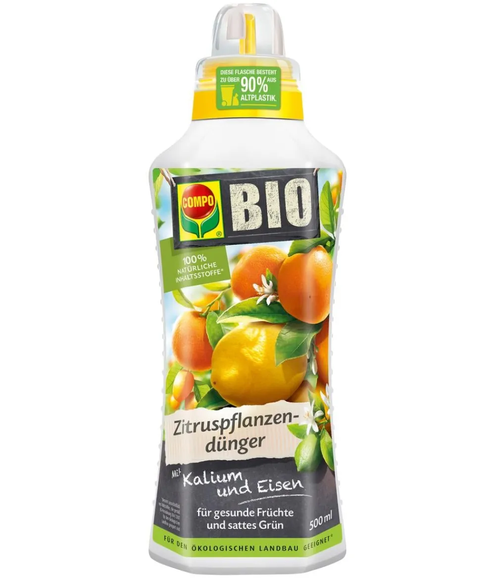 Compo Obst- & Gemüsedünger|Spezialdünger > BIO Zitruspflanzendünger, flüssig, 500 ml
