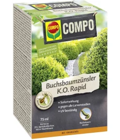 Compo Schädlingsbekämpfungsmittel - Buchsbaumzünsler K.O. Rapid, flüssig, 75 ml