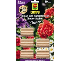 Compo Düngestäbchen für Balkon- und Kübelpflanzen, 30 Stk. New