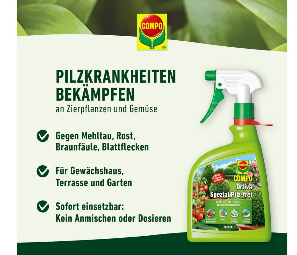 Compo Ortiva Spezial Pilz-frei, 1 l Discount