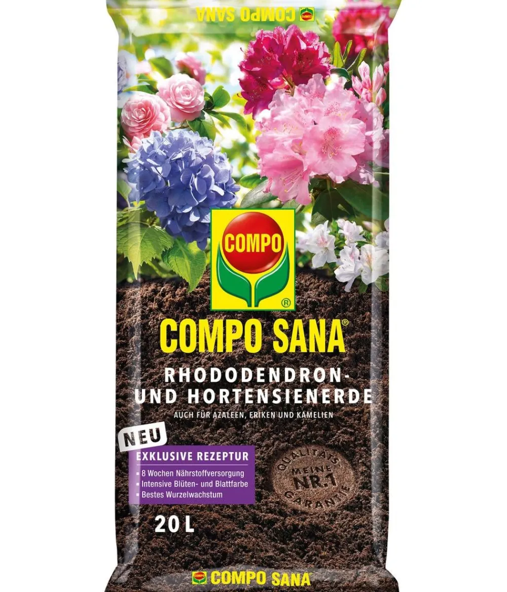 Compo Spezialerde > SANA® Rhododendron- und Hortensienerde