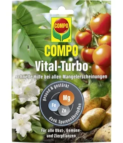 Compo Obst- & Gemüsedünger|Blumendünger - Vital-Turbo, 20 g