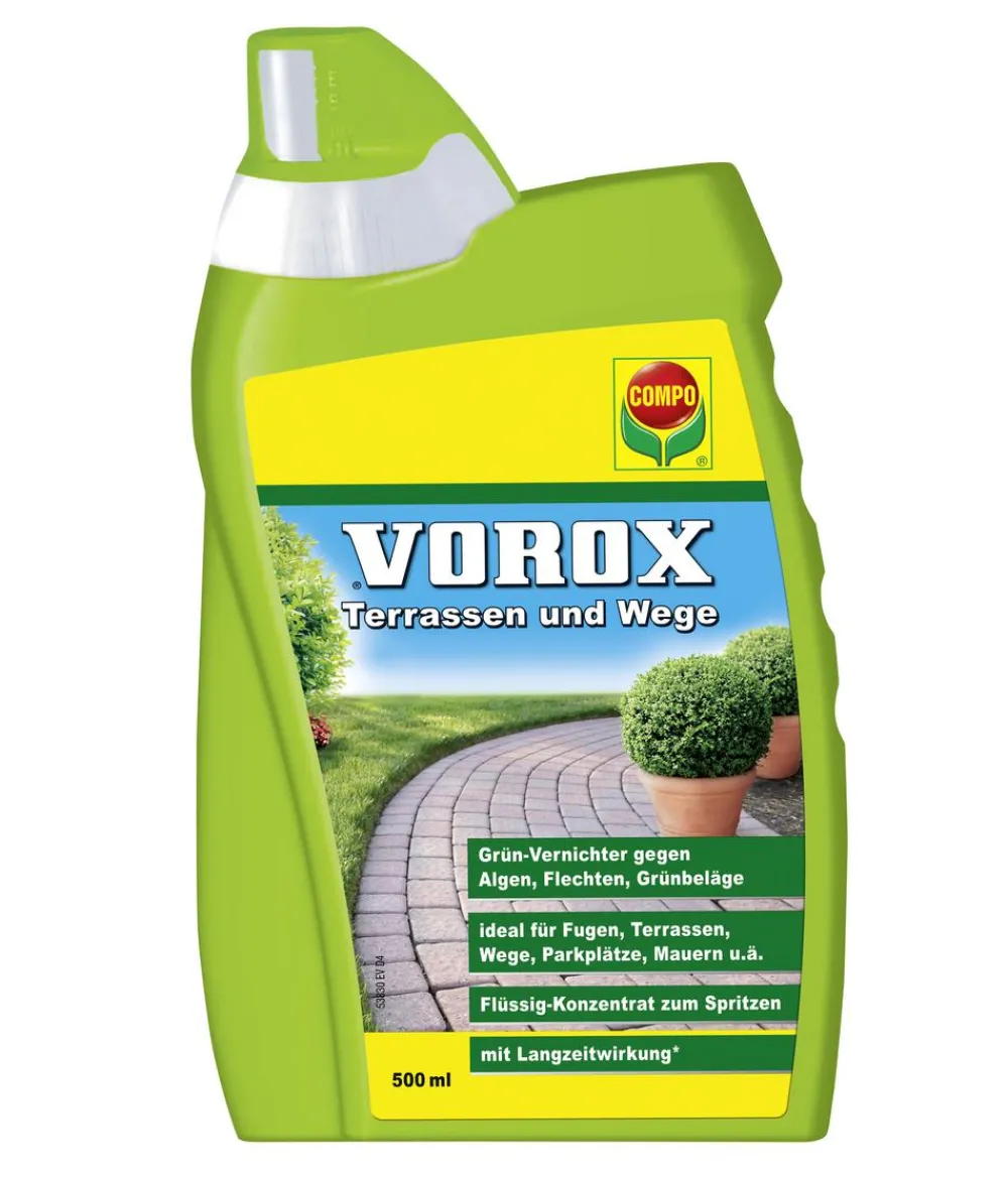 Compo Unkrautvernichter - VOROX® Terrassen und Wege, 500 ml