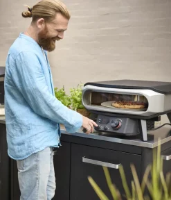 cozze® Pizzaöfen > Cozze elektrischer Pizzaofen Premium Rotate 42 cm (17