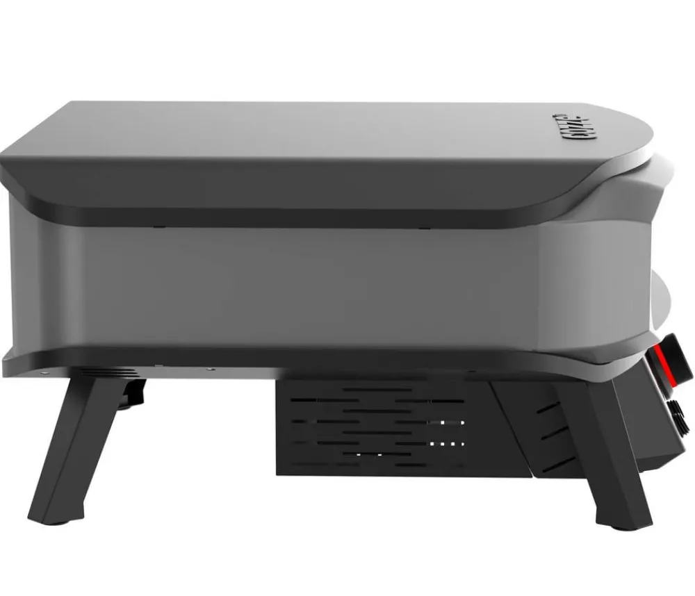 cozze® Pizzaöfen > Cozze elektrischer Pizzaofen Premium Rotate 42 cm (17"), mit Thermometer inkl. Pizzastein, ca. B60,5/H33/T62,5 cm