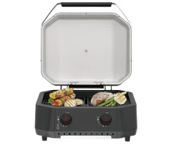 cozze® Cozze Gasgrill G-500 mit 2 Brennern, ca. B59,7/H37,8/T58,9 cm Schwarz Discount
