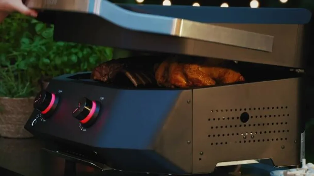 cozze® Gasgrills - Cozze Gasgrill Plancha G-800, ca. B86/H38/T64,5 cm Schwarz