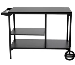 cozze® Grillzubehör - Cozze Grillwagen BBQ Station, ca. B115/H90/T60 cm Schwarz