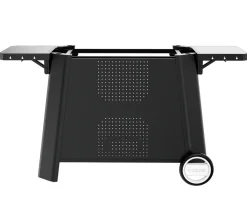 cozze® Grillzubehör - Cozze Grillwagen Premium XL für Plancha 800, ca. B146/H74,5/T70 cm Schwarz