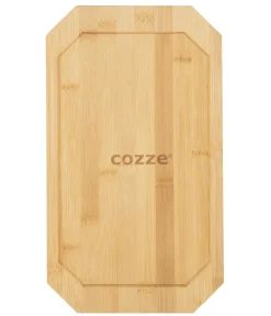 cozze® Pizzaöfen|Grillzubehör - Cozze gusseiserne Pfanne mit Untersetzer, ca. B16,5/H4/T33 cm