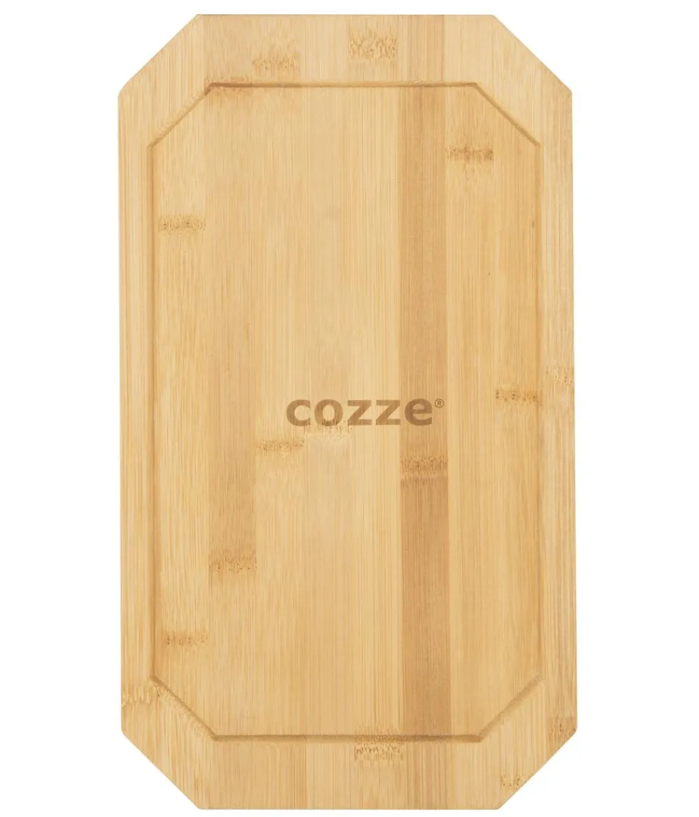 cozze® Pizzaöfen|Grillzubehör - Cozze gusseiserne Pfanne mit Untersetzer, ca. B16,5/H4/T33 cm