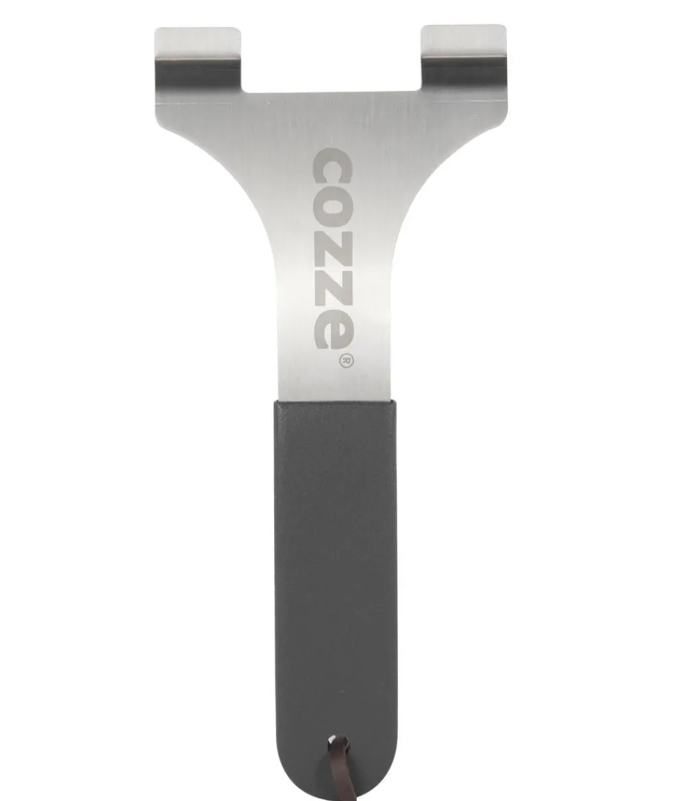 cozze® Cozze gusseiserne Pfanne mit Untersetzer, ca. B33/H4/T33 cm Hot