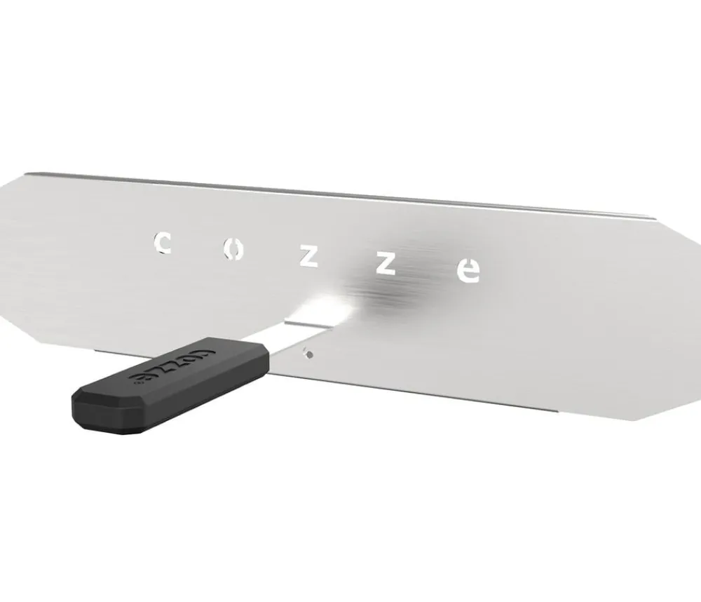 cozze® Cozze Hitzeschild für Pizzaofen, ca. B44/H10/T21 cm Silber Online