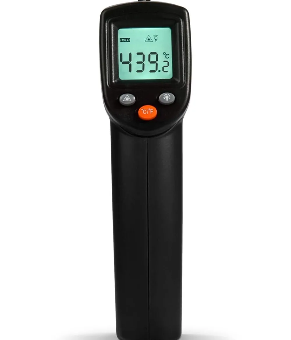cozze® Pizzaöfen|Grillzubehör - Cozze Infrarot-Thermometer, ca. B27/H15/T3,8 cm
