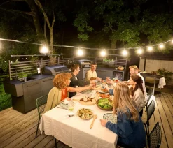 cozze® Outdoor-Küchen|Komposter & Abfallbehälter - Cozze Mülleimer, ca. B60/H32/T18,5 cm Schwarz