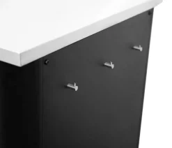 cozze® Outdoor-Küchen|Grillzubehör > Cozze Outdoor-Küche Außentisch mit Edelstahlspüle, inkl. Wasserhahn, ca. B93,5/H90/T60 cm