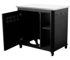 cozze® Outdoor-Küchen|Grillzubehör > Cozze Outdoor-Küche Außentisch 90 mit Edelstahl-Arbeitsplatte, ca. B93,5/H90/T60 cm