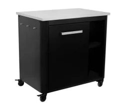 cozze® Outdoor-Küchen|Grillzubehör > Cozze Outdoor-Küche Außentisch 90 mit Edelstahl-Arbeitsplatte, ca. B93,5/H90/T60 cm