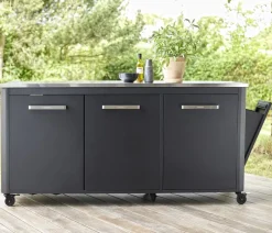 cozze® Outdoor-Küchen|Grillzubehör > Cozze Outdoor-Küche, ca. B180/H90/T60 cm