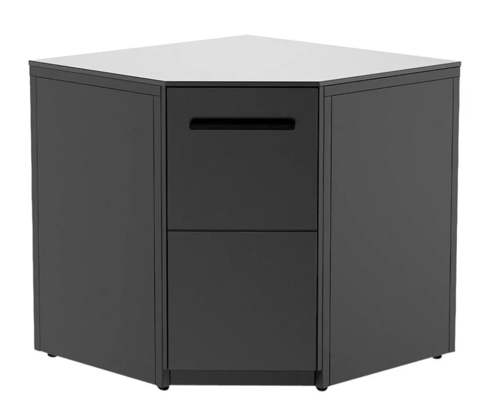 cozze® Cozze Outdoor-Küche Eckmodul Elements, ca. B90/H90/T90 cm Schwarz Outlet