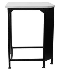 cozze® Outdoor-Küchen|Grillzubehör - Cozze Outdoor-Küche Eck-Tisch, ca. B60/H90/T60 cm Schwarz