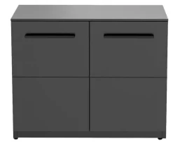 cozze® Cozze Outdoor-Küche Türmodul Elements, ca. B110/H90/T60 cm Schwarz Clearance