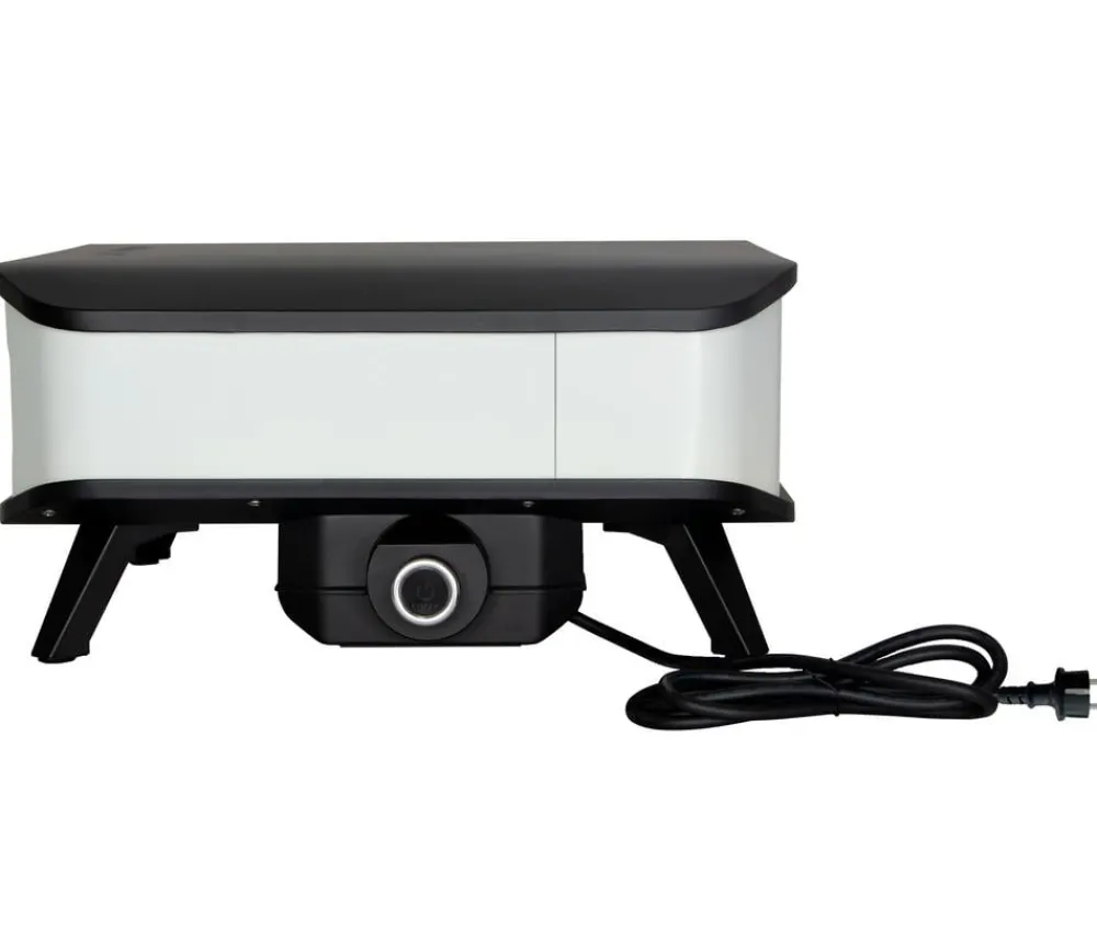 cozze® Pizzaöfen - Cozze Pizzaofen elektrisch 42 cm (17"), inkl. Pizzastein & Hitzeschild, ca. B61/H31/T61 cm Weiß
