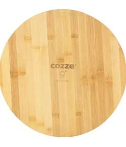 cozze® Pizzaöfen|Grillzubehör - Cozze Pizzaschneidebrett, ca. Ø35/H1,2 cm Natur