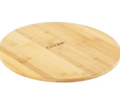 cozze® Pizzaöfen|Grillzubehör - Cozze Pizzaschneidebrett, ca. Ø35/H1,2 cm Natur