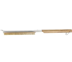 cozze® Grillreiniger & -Bürsten - Cozze Stahlbürste L, ca. B2/H4/T63 cm Braun
