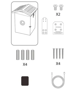 CROCI Nistkästen > Nistkasten Smart Wi-Fi, inkl Kamera, ca. B19,5/H32,3/T20 cm