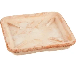 Degrea Blumentopf Untersetzer - -Untersetzer, quadratisch, -antik Terrakotta