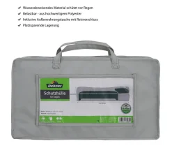 Dehner Abdeckhaube für Liegen, 75x40x210 cm, Grau Discount