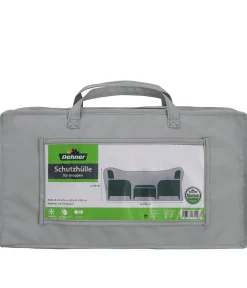 Dehner Schutzhüllen - Abdeckhaube für Sitzgruppen, Grau