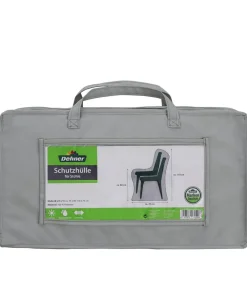 Dehner Abdeckhaube für Stühle, , ca. B70/H110/T70 cm Grau Clearance