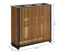 Dehner Pflanzkübel & Blumenkästen > Akazienholz-Pflanzkasten Boston, rechteckig, ca. B86 cm