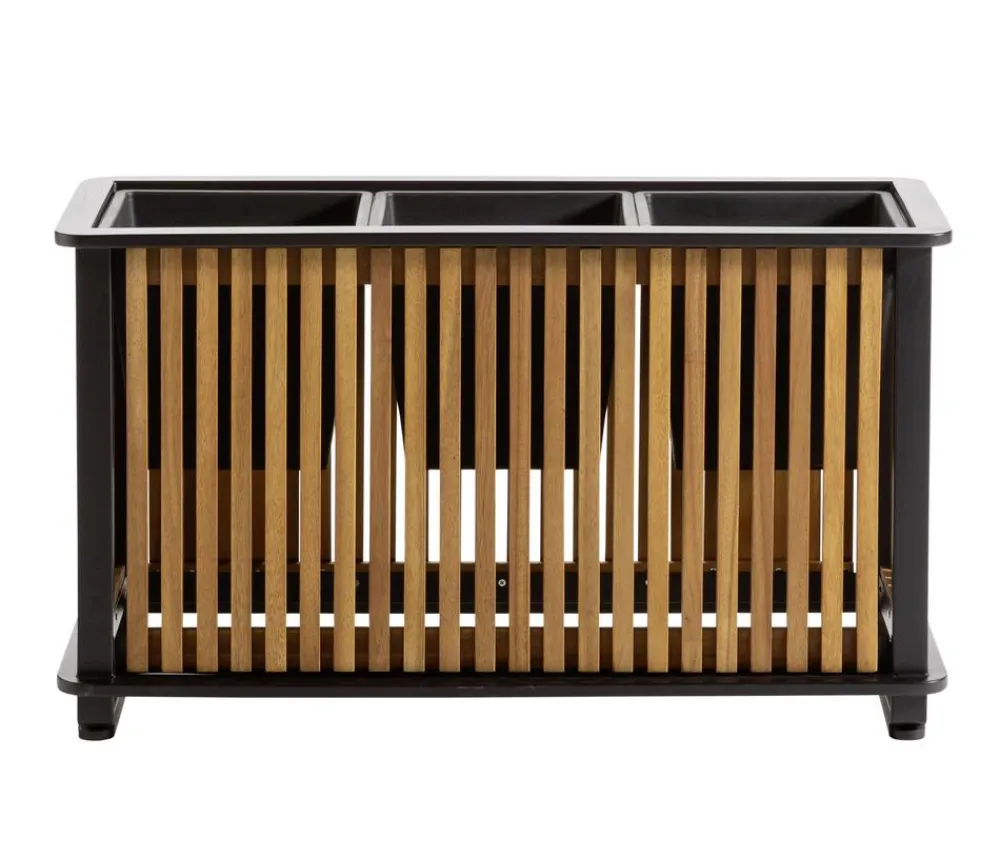 Dehner Pflanzkübel & Blumenkästen - Akazienholz-Pflanzkasten Boston, rechteckig, ca. B86 cm
