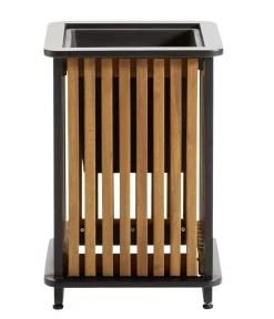 Dehner Pflanzkübel & Blumenkästen - Akazienholz-Pflanzkasten Boston, quadratisch, ca. H50 cm