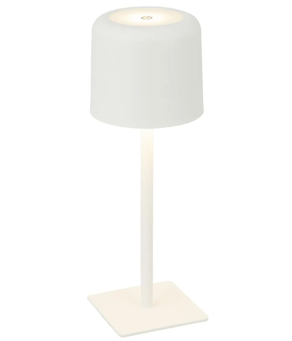 Dehner Akku-Tischleuchte Niva, ca. Ø11/H30 cm Online
