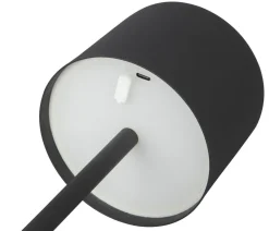 Dehner Solarleuchten - Akku-Tischleuchte Niva, ca. Ø11/H30 cm