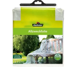 Dehner Pflanzenfolien & Ernteschutz - Allzweckfolie, 5 x 2 m Transparent