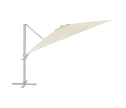 Dehner Ampelschirm Zypern, quadratisch, ca. B300/T300 cm Creme Discount